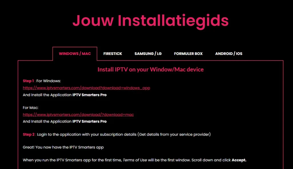 iptv dutch