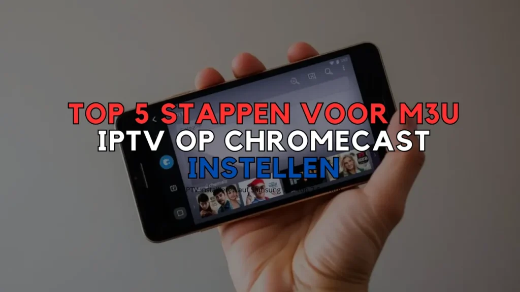 m3u iptv chromecast